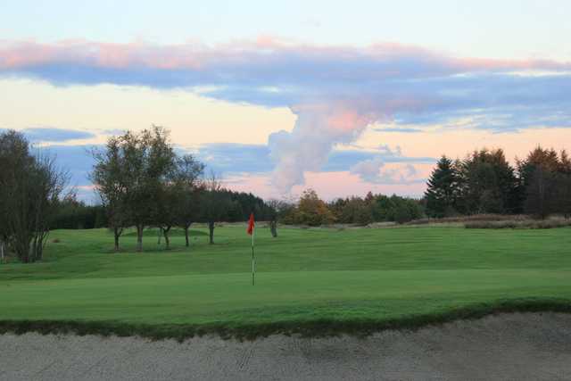 View of a green at Palacerigg Golf Club