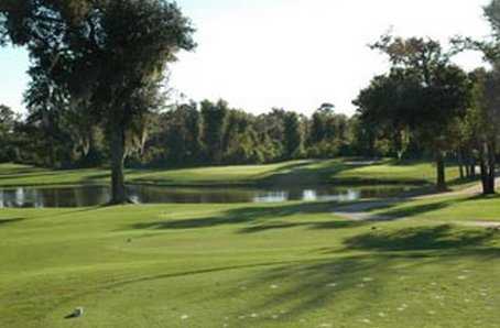 A view of green #7 at South Course from Grenelefe Golf & Tennis Resort