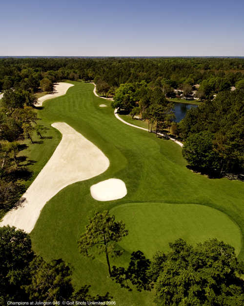 A view of the 2nd hole at Julington Creek Golf Club