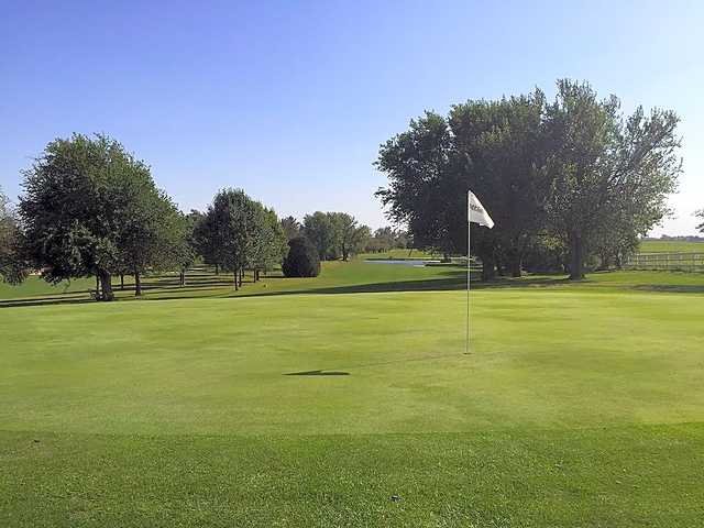 View from a green at The Lakes Country Club.