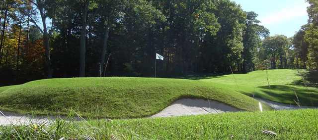 A view of the 11th hole at Midland Golf and Country Club