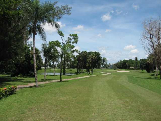 A view of hole #16 at Poinciana Country Club