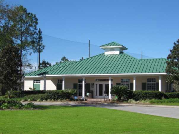 A view of the clubhouse at Nature Walk Golf Club