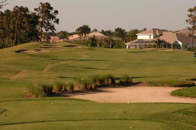 A view of hole #7 at Baytree National Golf Links