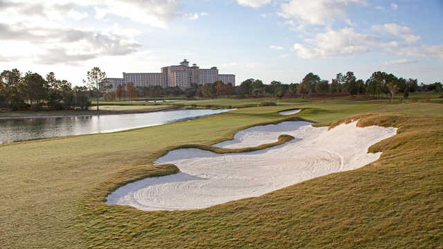 View of the 14th hole from Shingle Creek Golf Club