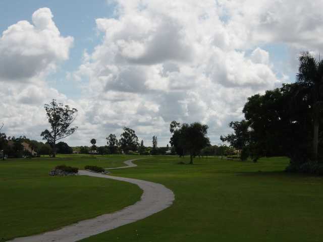 A view of the 4th fairway at Hibiscus Golf Club