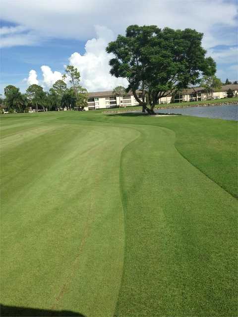 View of the 14th green at The Hideaway Country Club