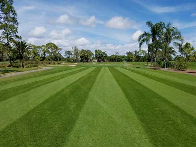 On the 10th fairway at The Hideaway Country Club