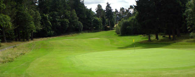 View of the 5th green at Tarland Golf Club