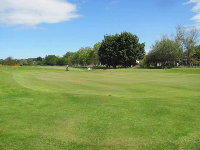 View of the 2nd hole at Nairn Dunbar Golf Club