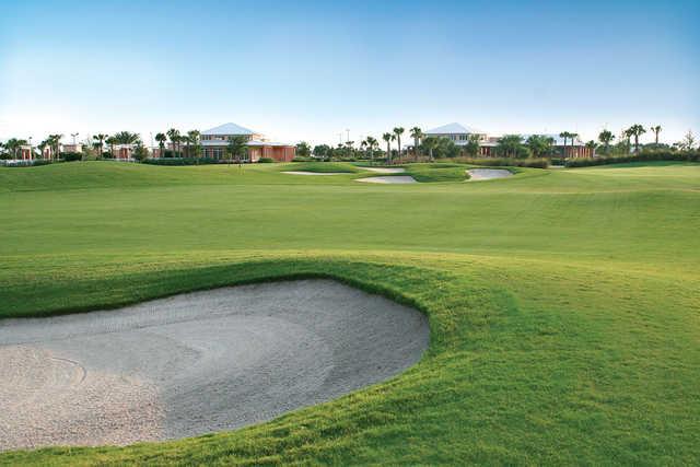 A view from Candler Hills Golf Club