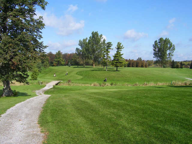 A view of a fairway at Bushwood Golf Club
