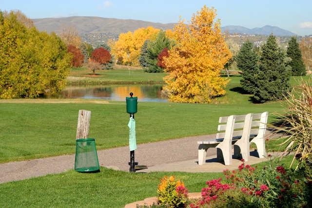 A view of a hole at Foothills Par-3 Course