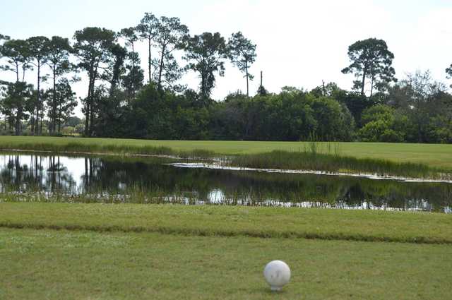 A view over the water from Sailfish Sands Golf Course.