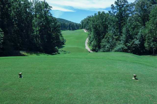 A view of fairway #4 at Hampton Golf Village