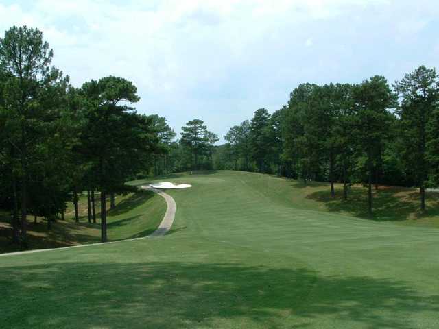 A view from a fairway at Woodland Hills Golf Club