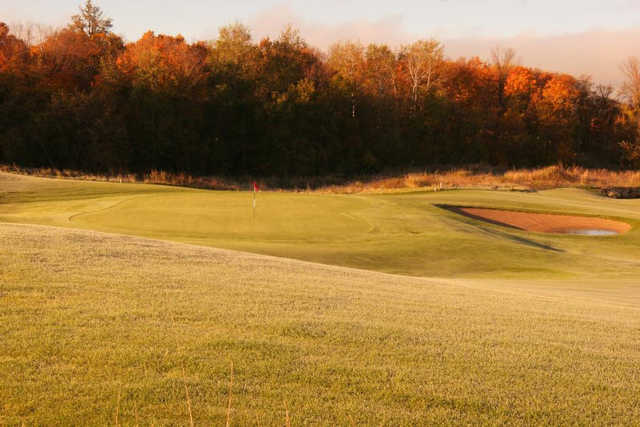 A view of the 8th green at Marsh from Geneva Golf Club.
