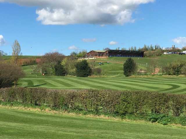 A view from Exminster Golf Centre