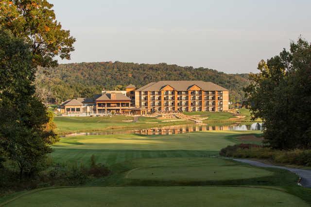 A view from a tee at Old Kinderhook Golf Course.
