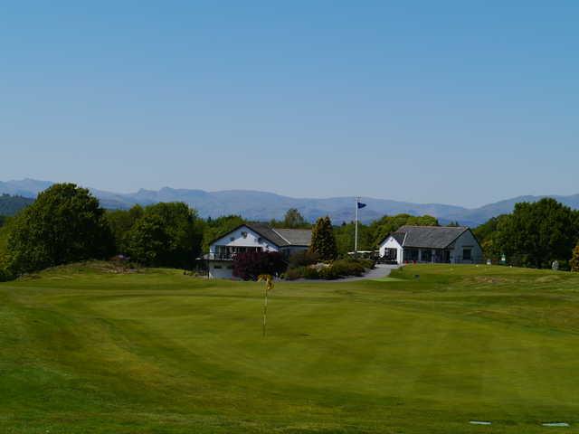 View of the finishing hole at Windermere Golf Club