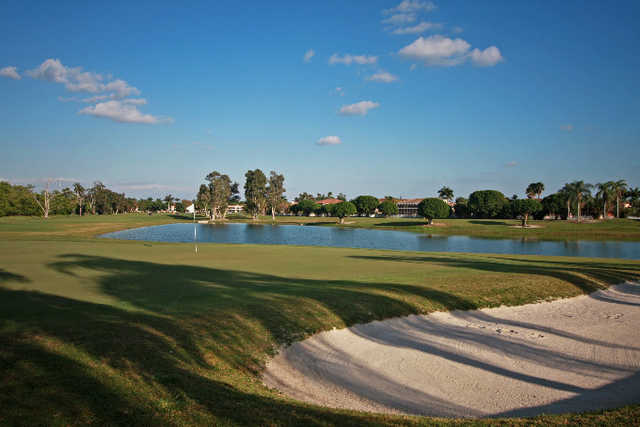 A view of green at Grand Palms Golf & Country Club