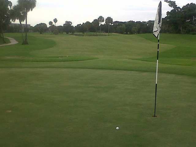A view of hole #11 at Palm-Aire Country Club - Cypress Course