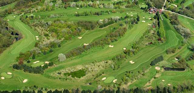 Aeria view from the Rookery Park Golf Club