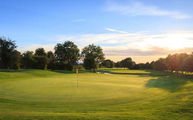 View of the 16th hole at Isle of Wedmore Golf Club