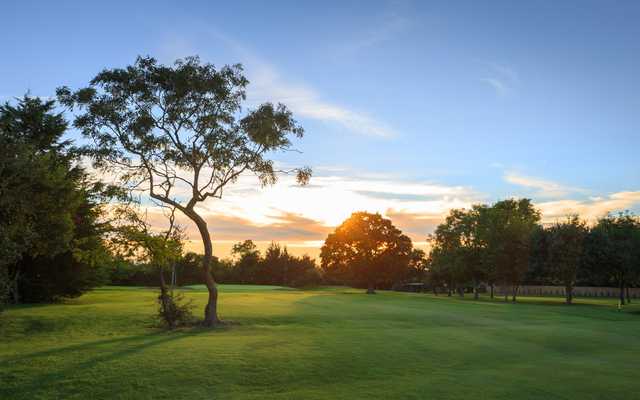 View of the 17th hole at Isle of Wedmore Golf Club