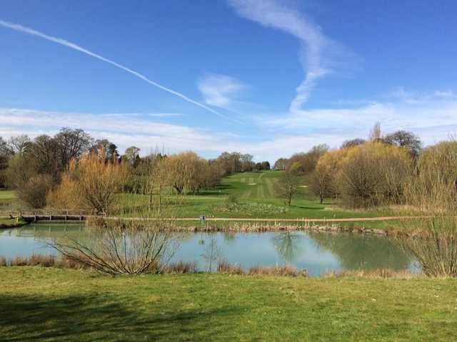 A view from Cobtree Manor Park Golf Course