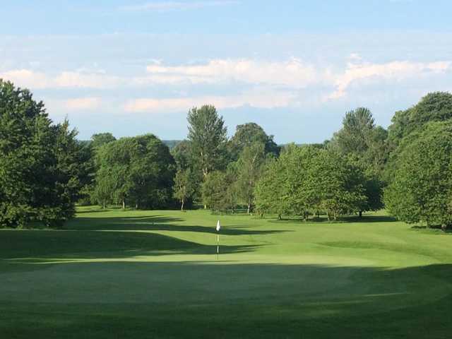 View of a green from Cobtree Manor Park Golf Course