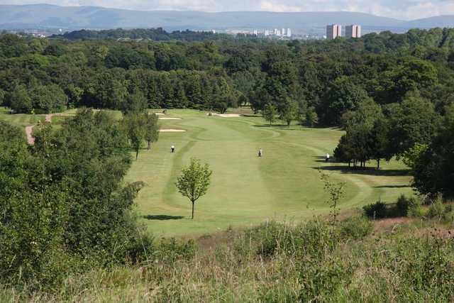 A view from Cowglen Golf Club