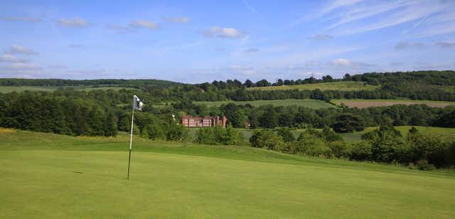 View from a green at Lullingstone Park Golf Course