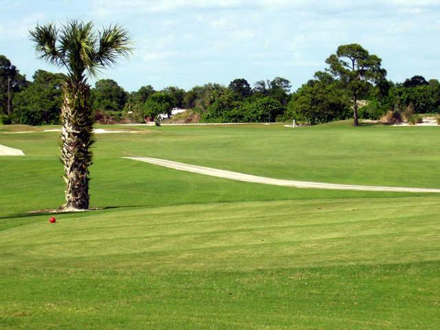 A view of fairway #10 at Sebastian Golf Course
