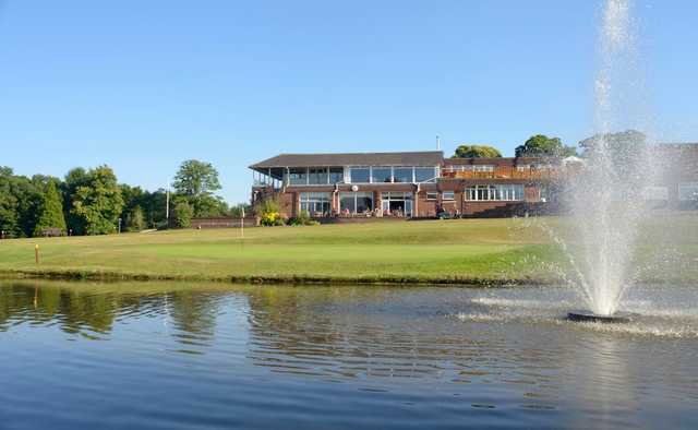 View of the clubhouse at West Malling Golf Club