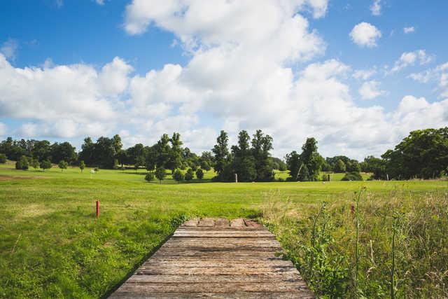 A view from Harleyford Golf Club
