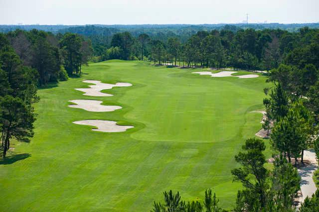 A view of hole #13 at Orange County National - Panther Lake Course