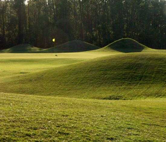 A view of green #11 at Links of Lake Bernadette