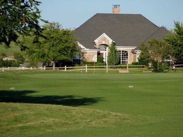 A view of the clubhouse at Lost Creek Golf Course