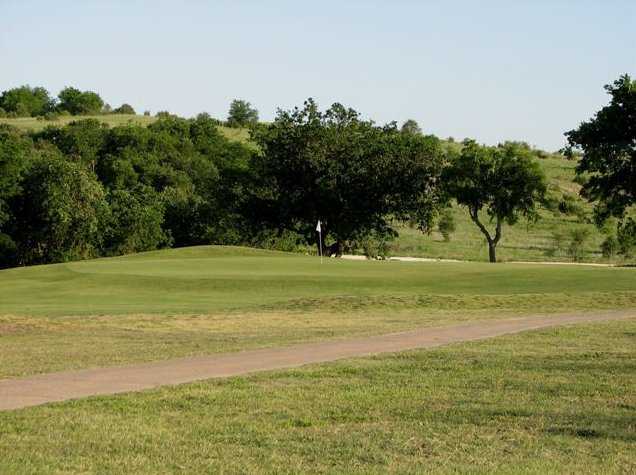 A view of green at Lost Creek Golf Course