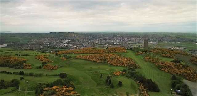 Aerial view of Scrabo Golf Club