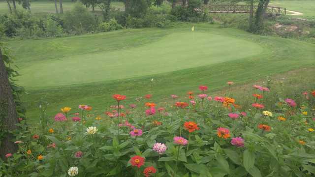 View of the 4th green at The Woodlands Golf Club