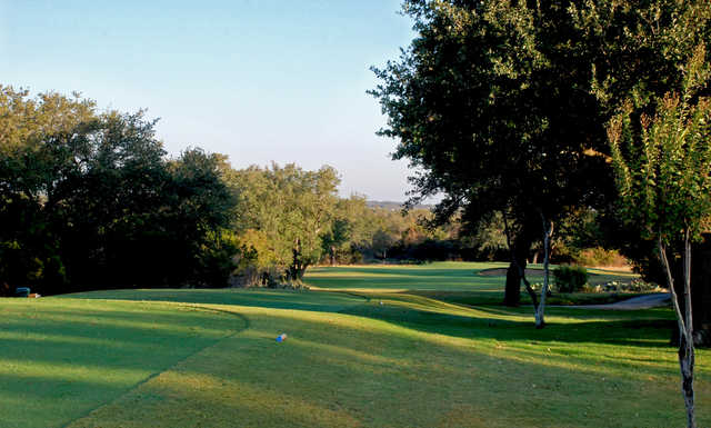 A view of hole #13 at Delaware Springs Golf Course.