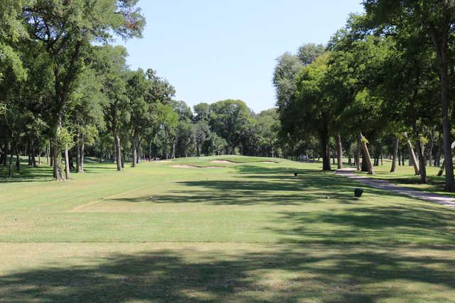 View from the 2nd tee at Brackenridge Park Golf Course