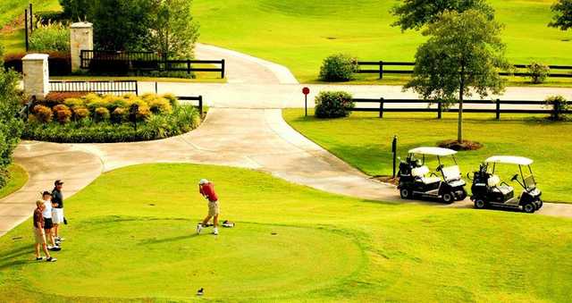 A view of the 9th green at North Course from BlackHorse Golf Club