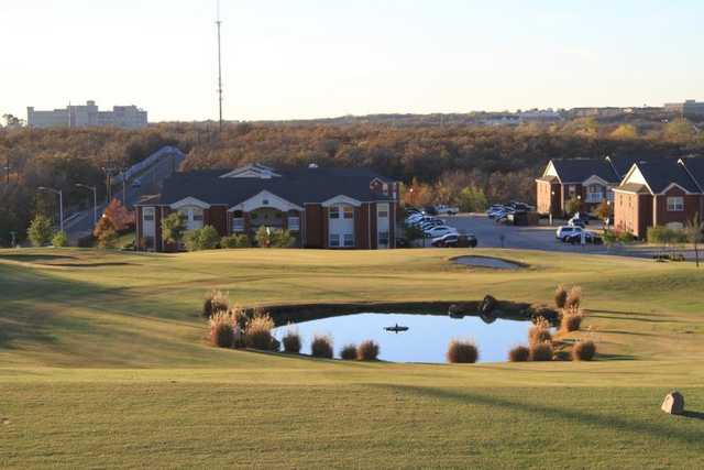 A view from Timberlinks Golf Club.