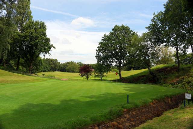 View of a green at Ellesmere Golf Club