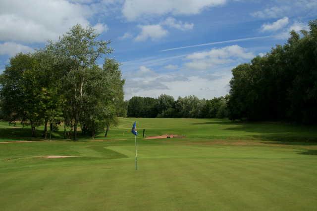 A view from a green at Ellesmere Golf Club