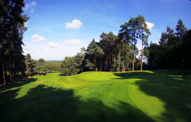 View of the 15th hole at Old Thorns Manor Hotel, Golf & Country Estate