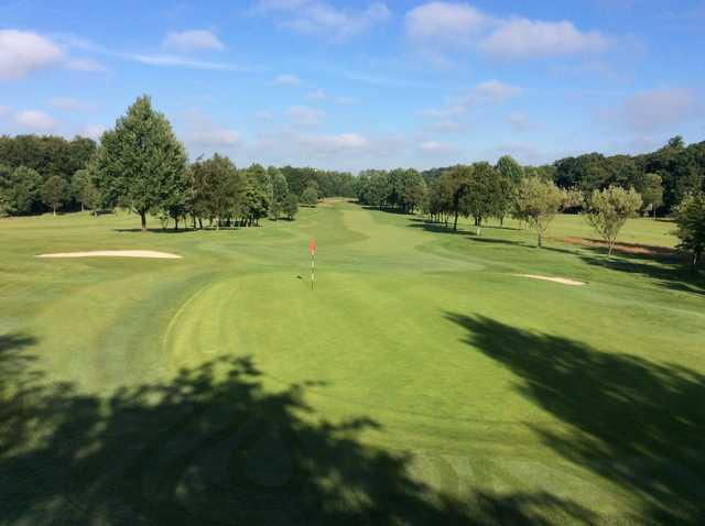 View of a green from Cowglen Golf Club